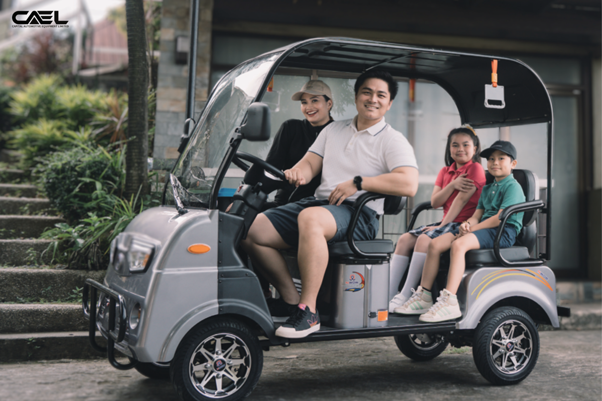 CAEL-GC4 4-Seater Electric Golf Cart – 60V 1200 W, 50–60 km Range