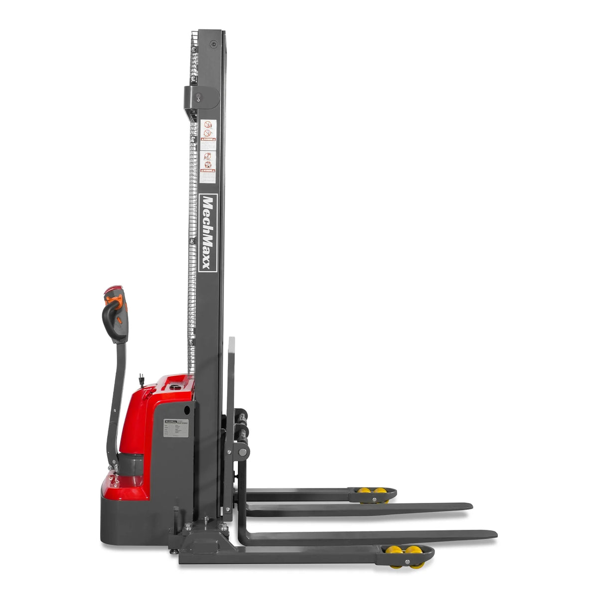 3300lbs Electric Straddle Stacker, 138" Lift, Adjustable Legs & Forks, F33-138SLA - view 26