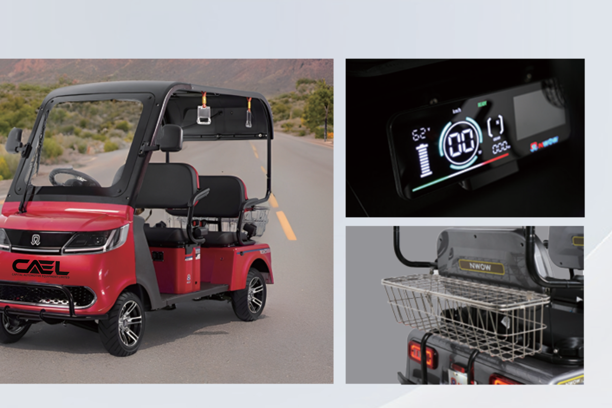 CAEL-GC4 4-Seater Electric Golf Cart – 60V 1200 W, 50–60 km Range