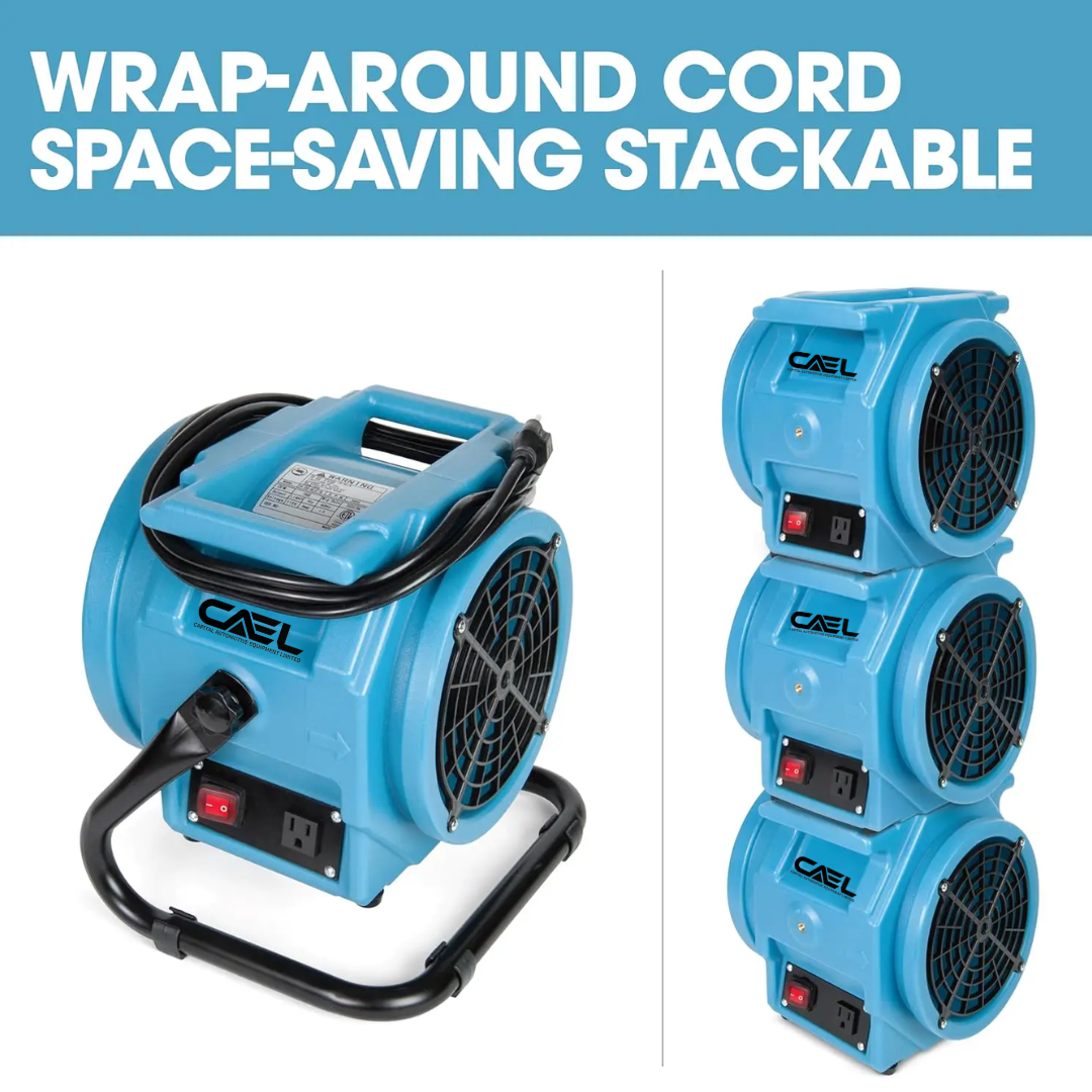 Pack CAEL 12 Remise en état – LGR 70, épurateur HEPA, 10 ventilateurs