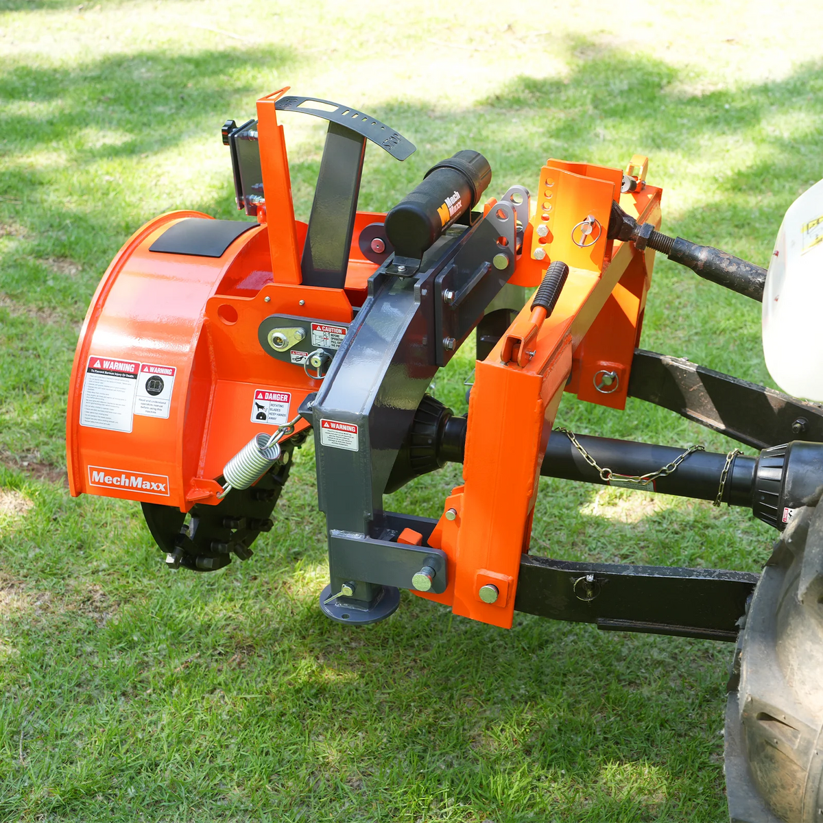 3-Point PTO Stump Grinder & Wood Chipper Bundle; SG24PRO; BX42S; Orange - view 6