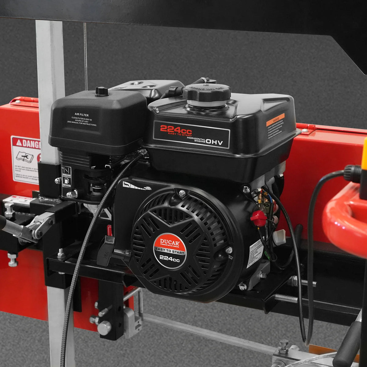 22" Portable Sawmill & Forestry Log Skidding Winch Bundle, SM22 & FW8800 - view 5