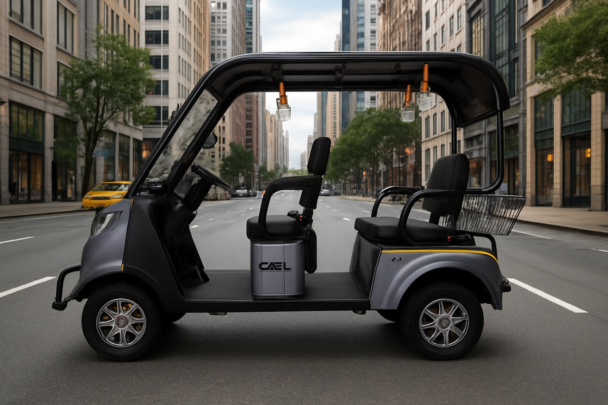 CAEL-GC4 4-Seater Electric Golf Cart – 60V 1200 W, 50–60 km Range