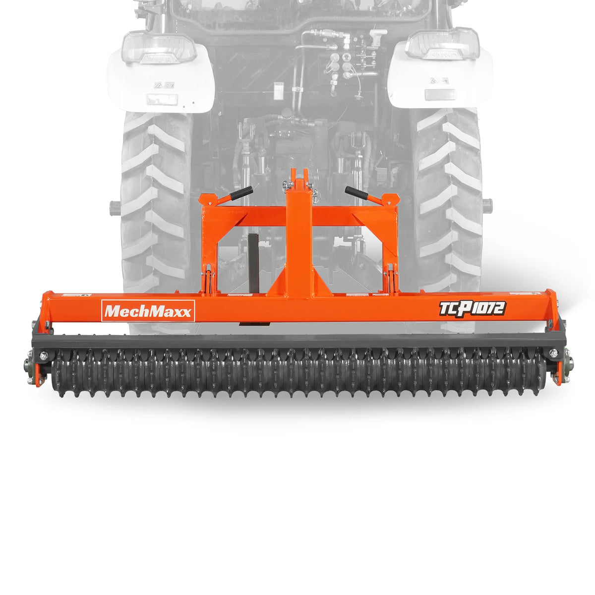 72" Cultipacker with 32 Ductile Iron Wheels, Scraper Bar Included, Category 1 and 2, 3 Point Hitch Tractor Att - view 14