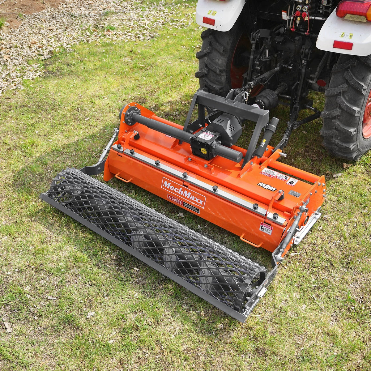 65 in Stone Burier Reverse Rotary Tiller, 3 Point Hitch Cat.1, Chain Drive, PTO Shaft Included with Slip Clutc - view 10
