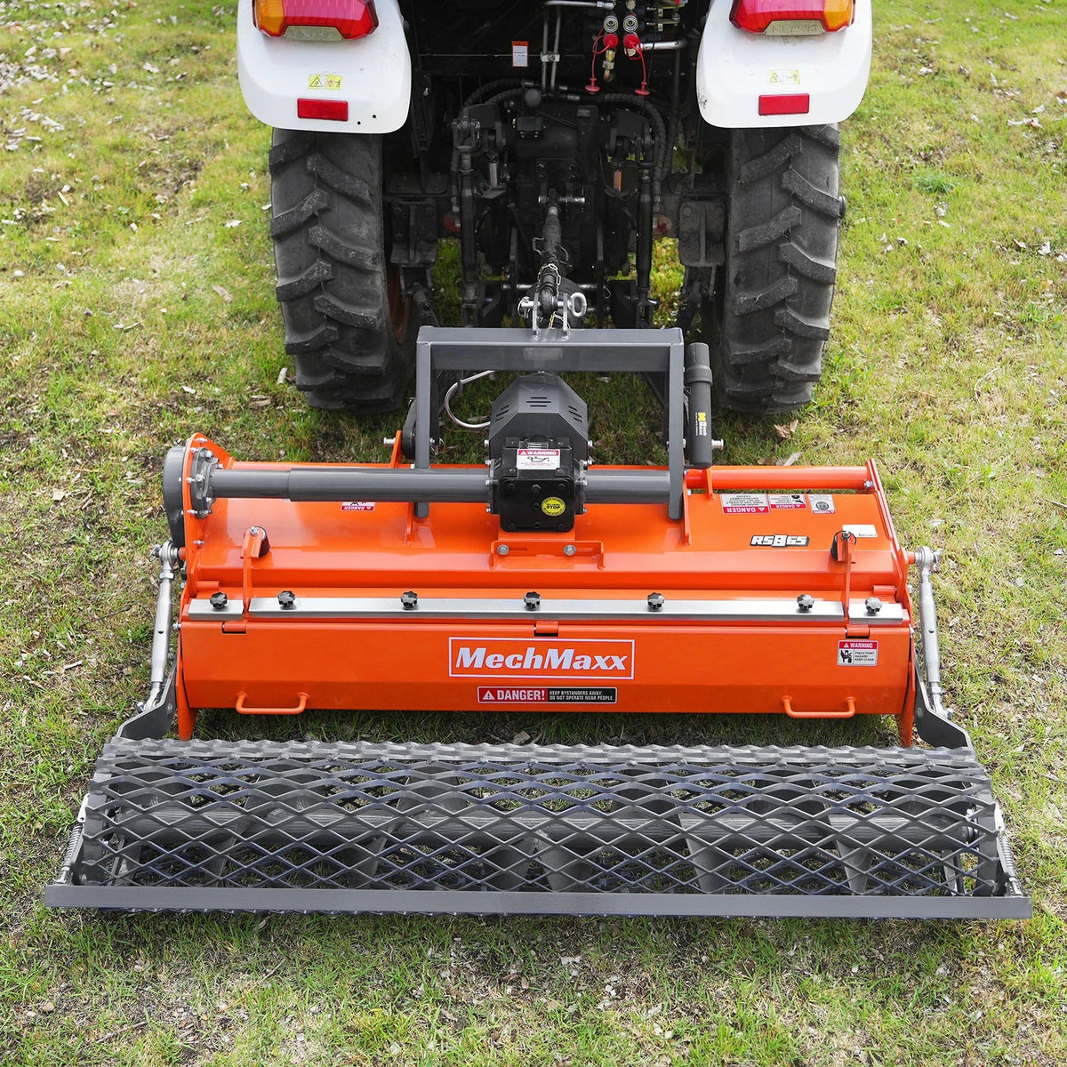 65 in Stone Burier Reverse Rotary Tiller, 3 Point Hitch Cat.1, Chain Drive, PTO Shaft Included with Slip Clutc - view 9