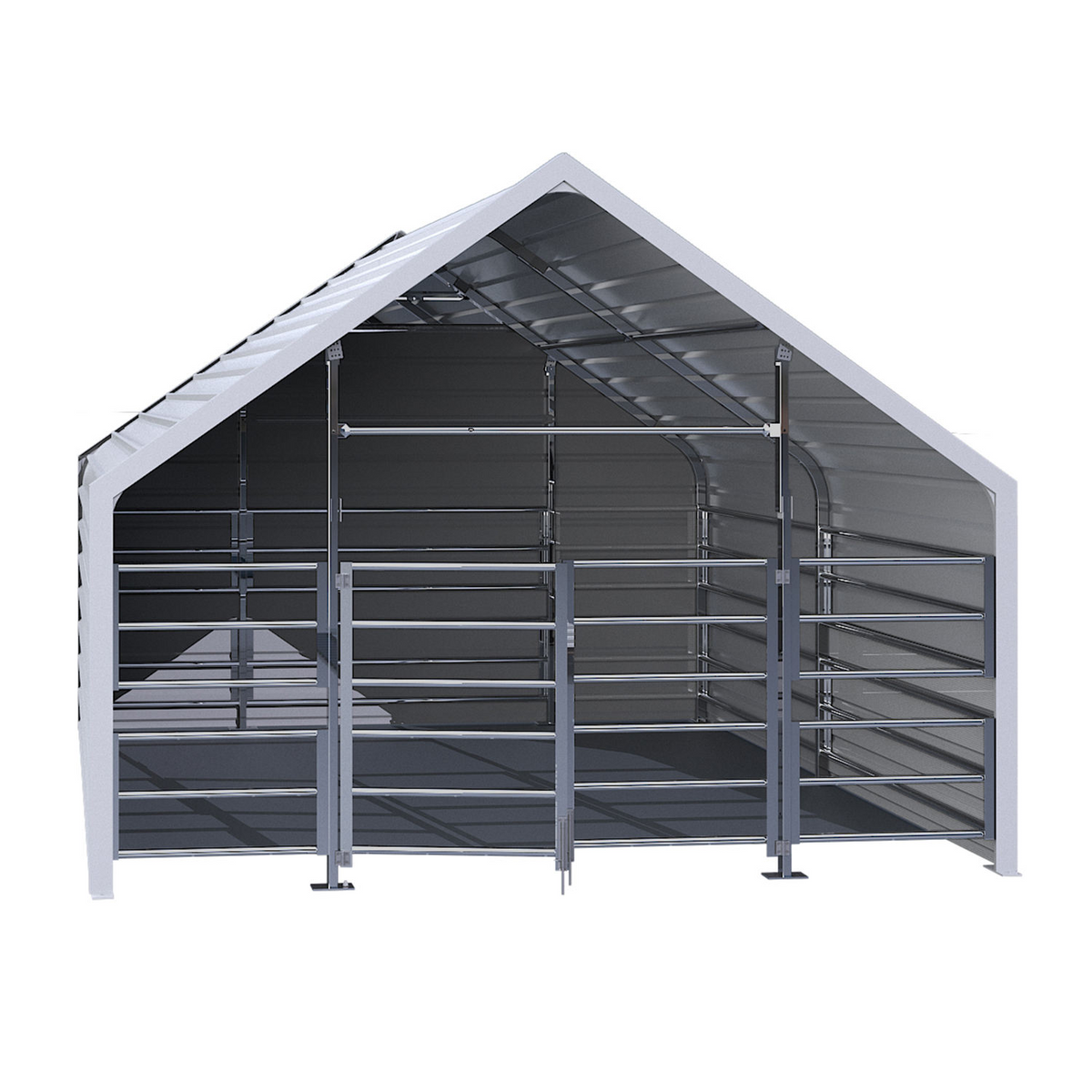 CAEL M131310 Cover-to-Ground Livestock Shed – 13 × 13 ft