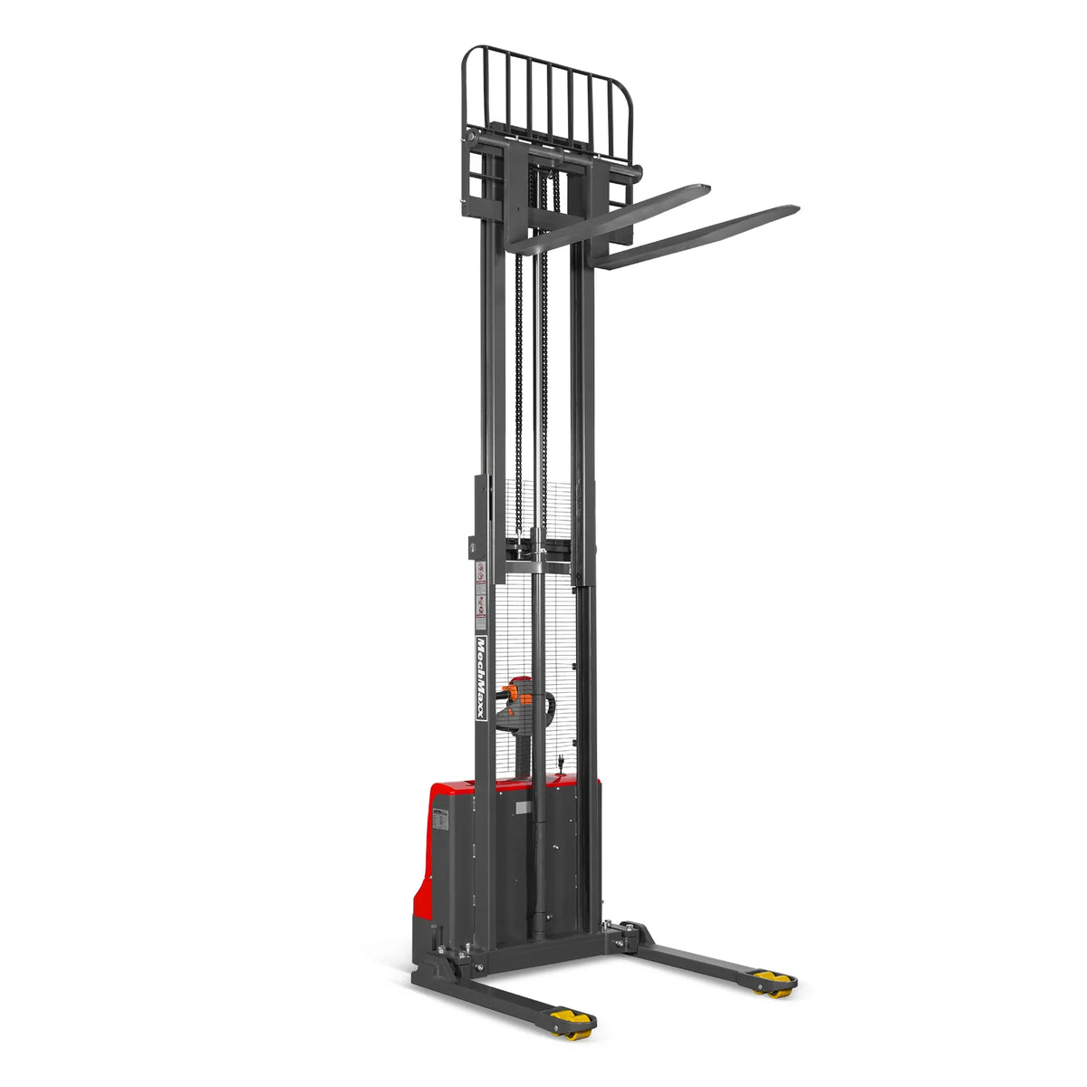 2640lbs Electric Straddle Stacker, 118" Lift, Adjustable Legs & Forks, F26-118SLA - view 35