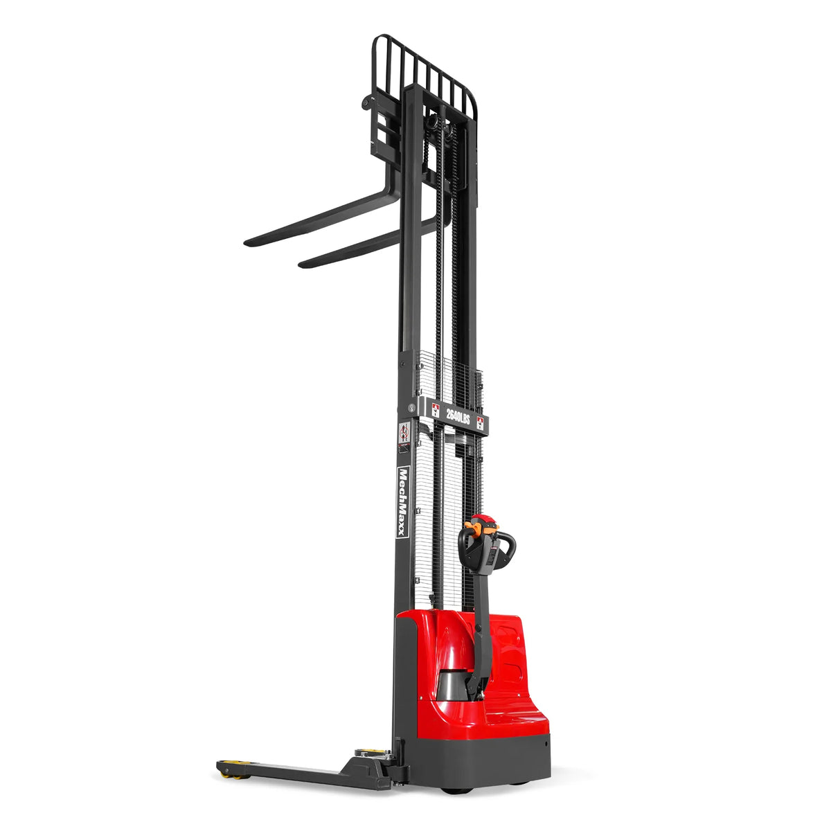 2640lbs Electric Straddle Stacker, 118" Lift, Adjustable Legs & Forks, F26-118SLA - view 31