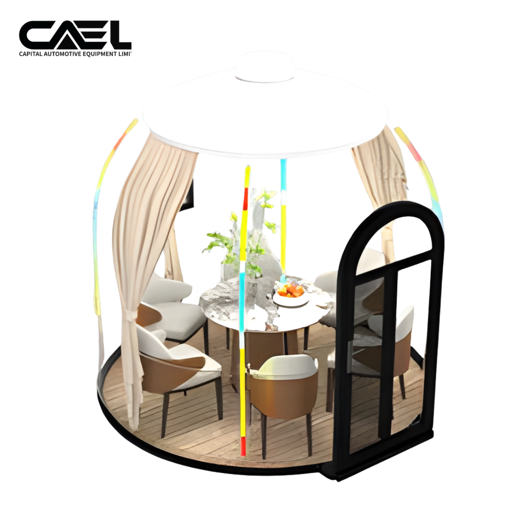CAEL RCS Transparent Dome Restaurant Pod – 2.8 to 4.2 m Diameter