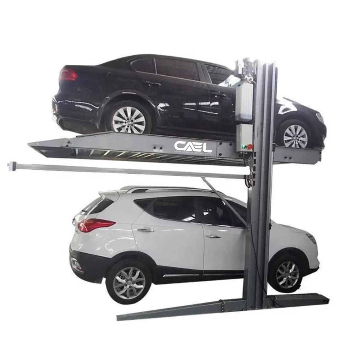 CAEL 2PL Two-Post Parking Lift – 2.7 T / 3.5 T, Stores 2 Cars