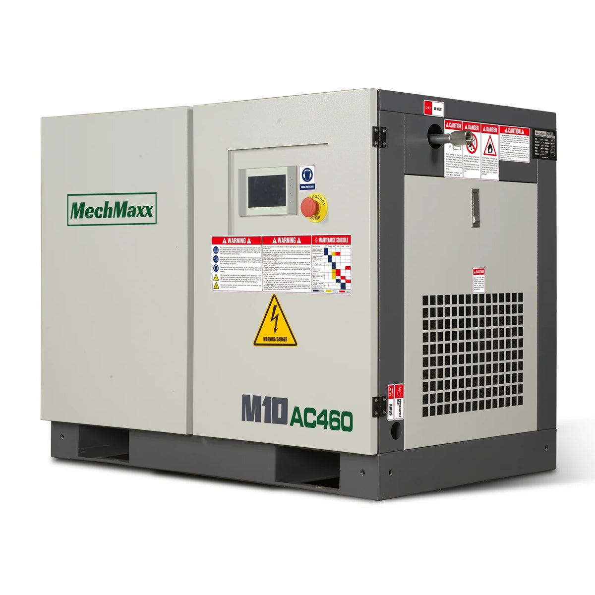 10HP Rotary Screw Air Compressor - 32 CFM, 116 PSI, 460V 3-Phase | Industrial-Grade - view 8
