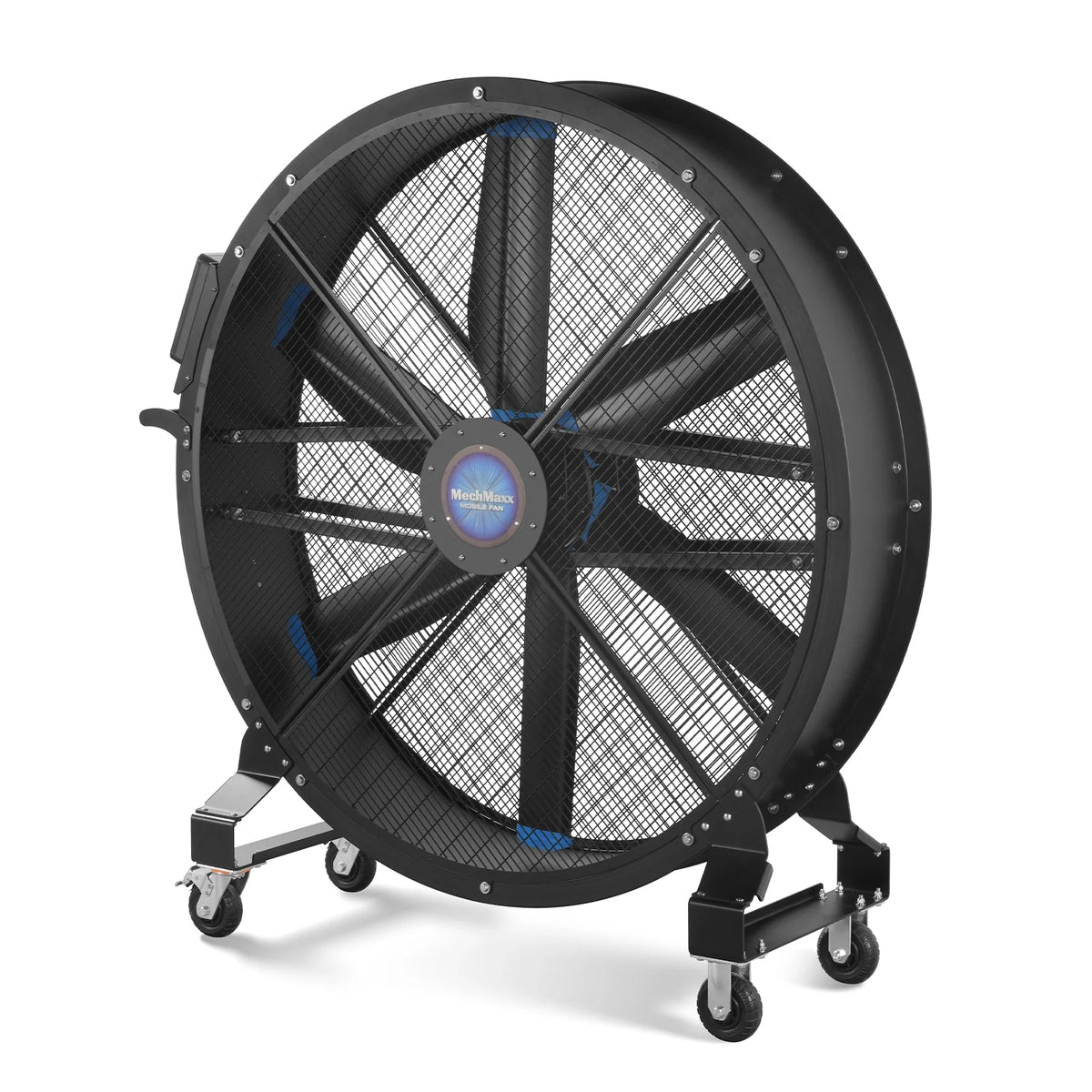 59 in Portable Industrial Fan with Variable High-Efficiency PMSM Motor, Mobile High Volume Floor Fan, MF-59 - view 12