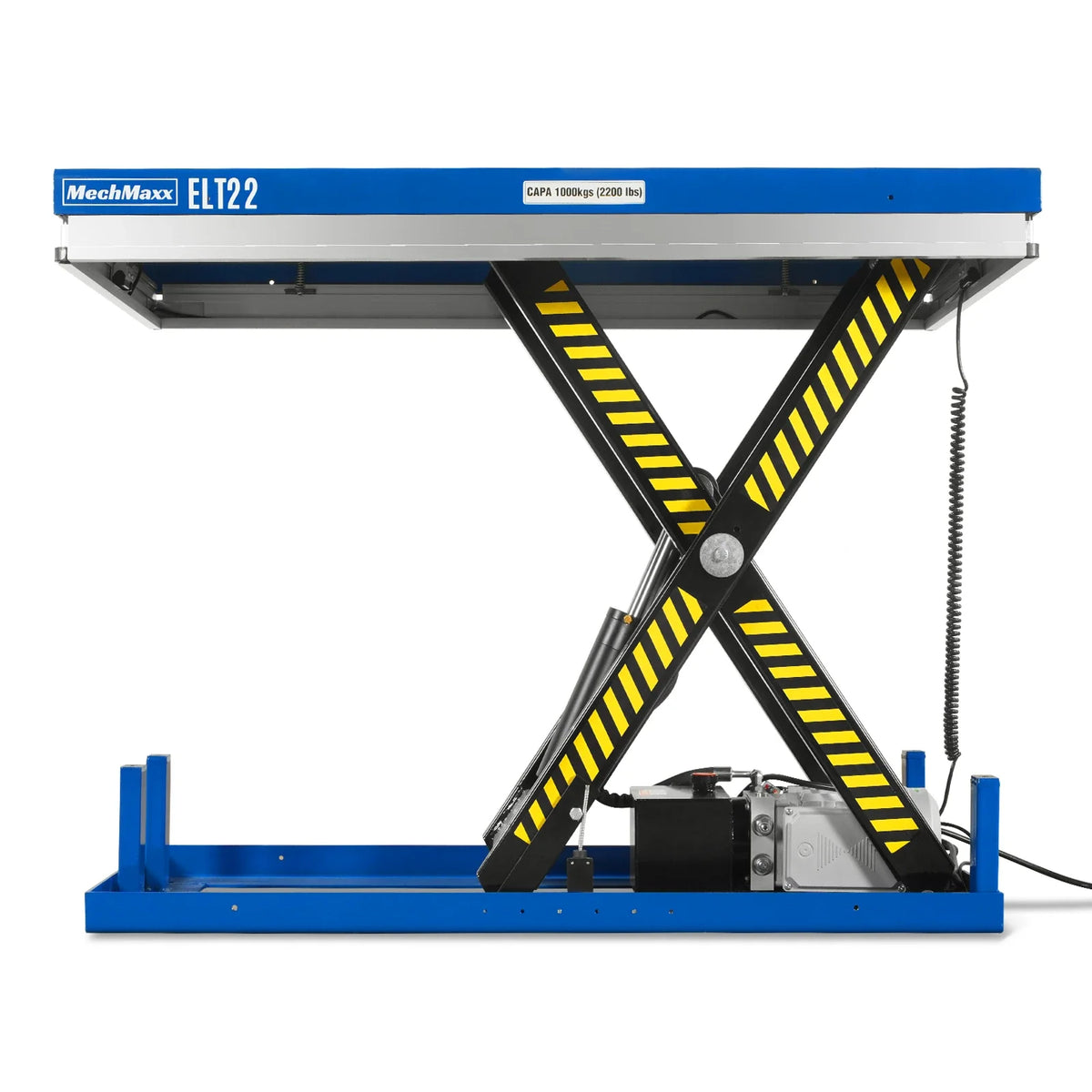 Wireless Remote Control Electric Hydraulic Lift Table, 2200lb Capacity, 51.2" x 32.3" Platform, 42.1" Lift Hei - view 4