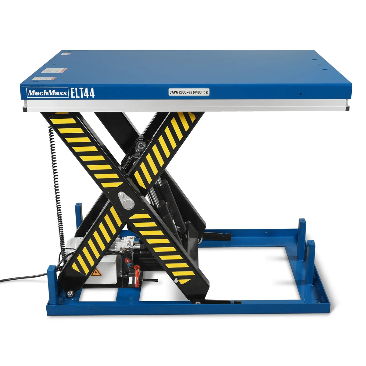 Wireless Remote Control Electric Hydraulic Lift Table, 4400lb Capacity, 51.2" x 33.5" Platform, 41.5" Lift Hei - view 17