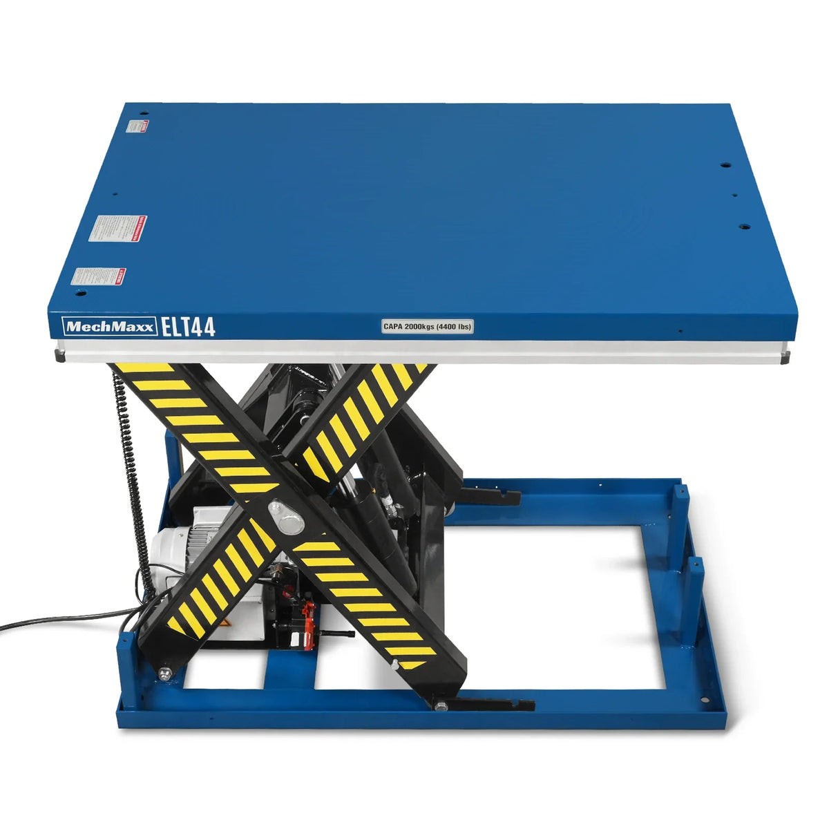 Wireless Remote Control Electric Hydraulic Lift Table, 4400lb Capacity, 51.2" x 33.5" Platform, 41.5" Lift Hei - view 15