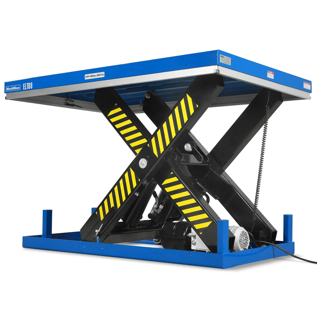Wireless Remote Control Electric Hydraulic Lift Table, 8800lb Capacity, 66.9" x 47.2" Platform, 45.7" Lift Hei - view 20