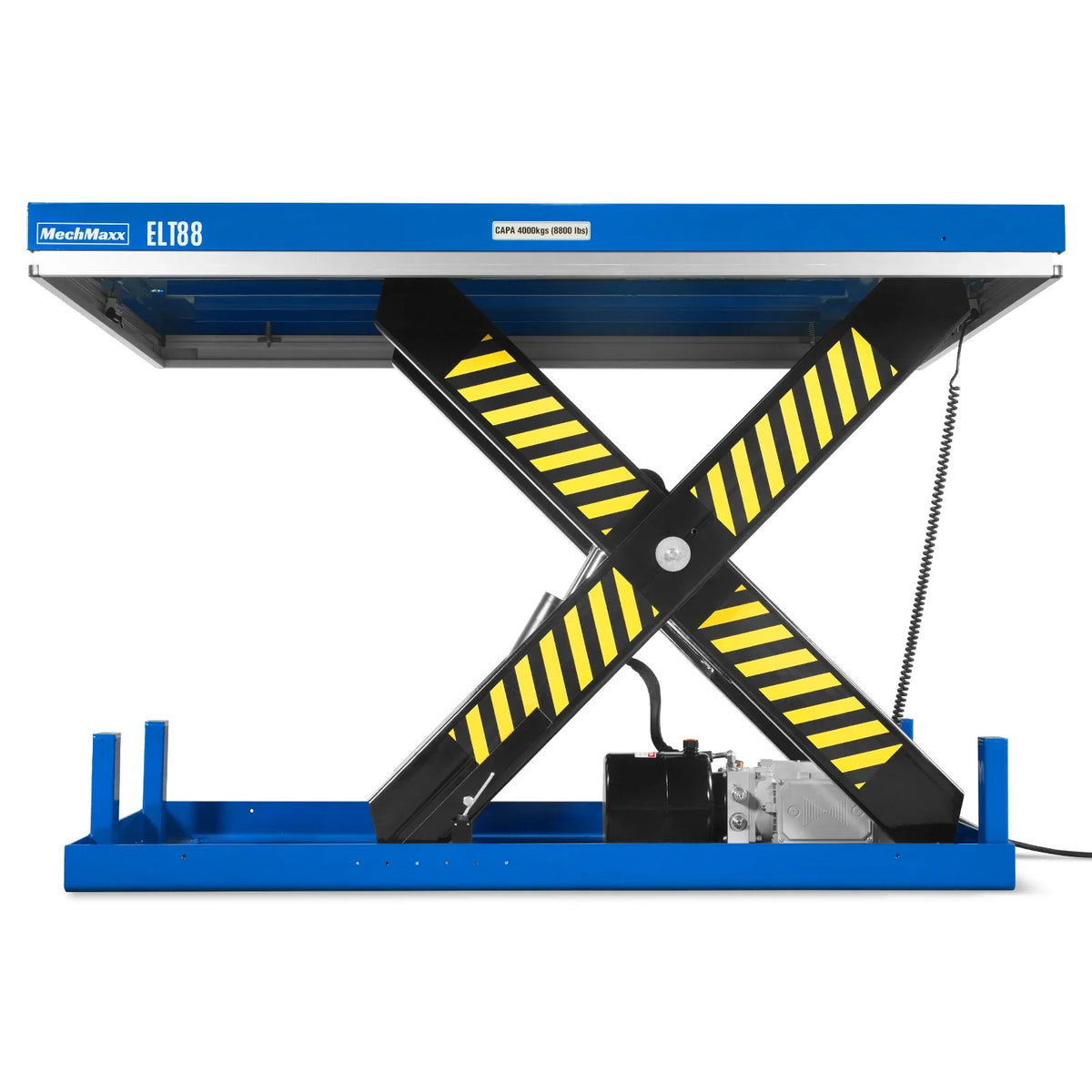 Wireless Remote Control Electric Hydraulic Lift Table, 8800lb Capacity, 66.9" x 47.2" Platform, 45.7" Lift Hei - view 16