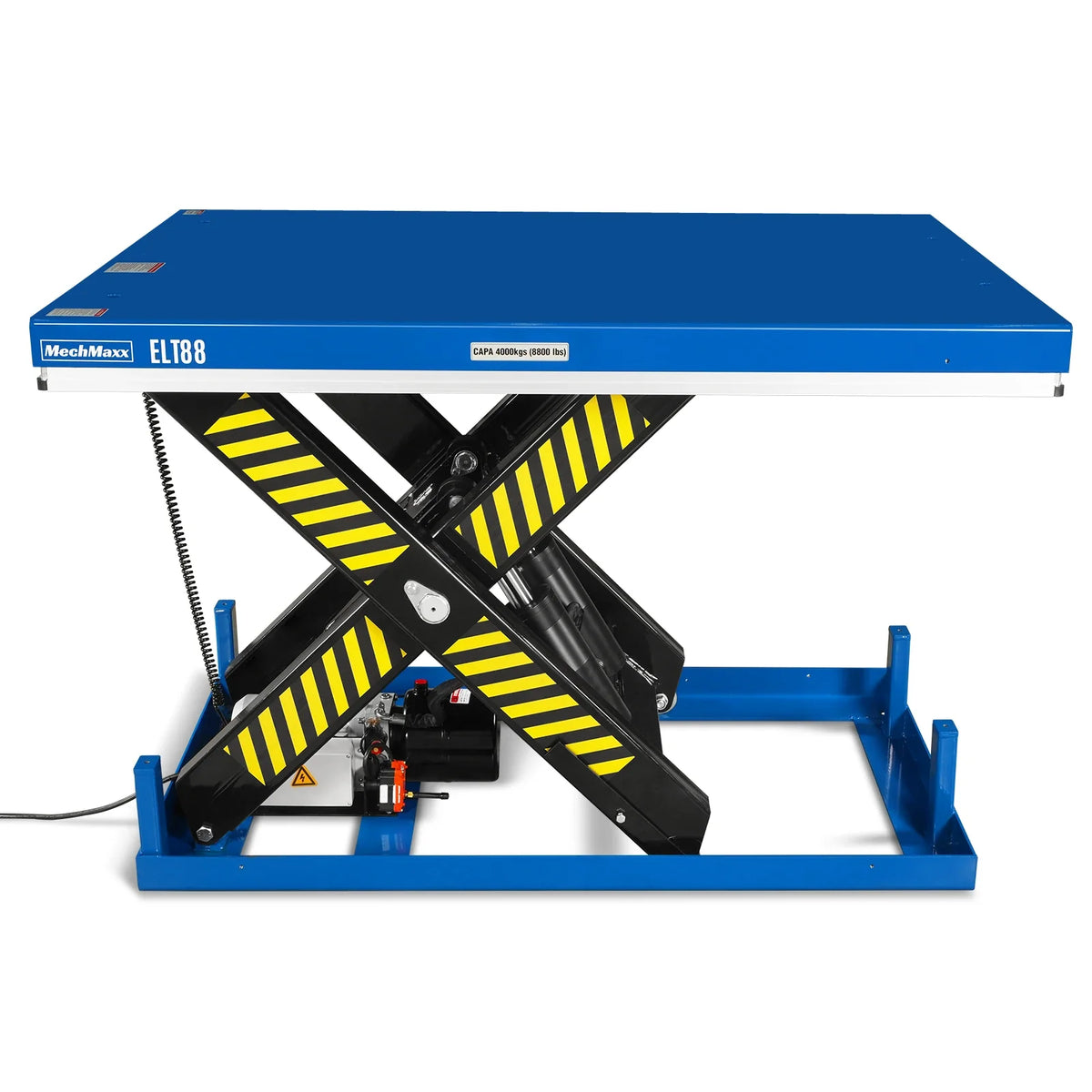 Wireless Remote Control Electric Hydraulic Lift Table, 8800lb Capacity, 66.9" x 47.2" Platform, 45.7" Lift Hei - view 17