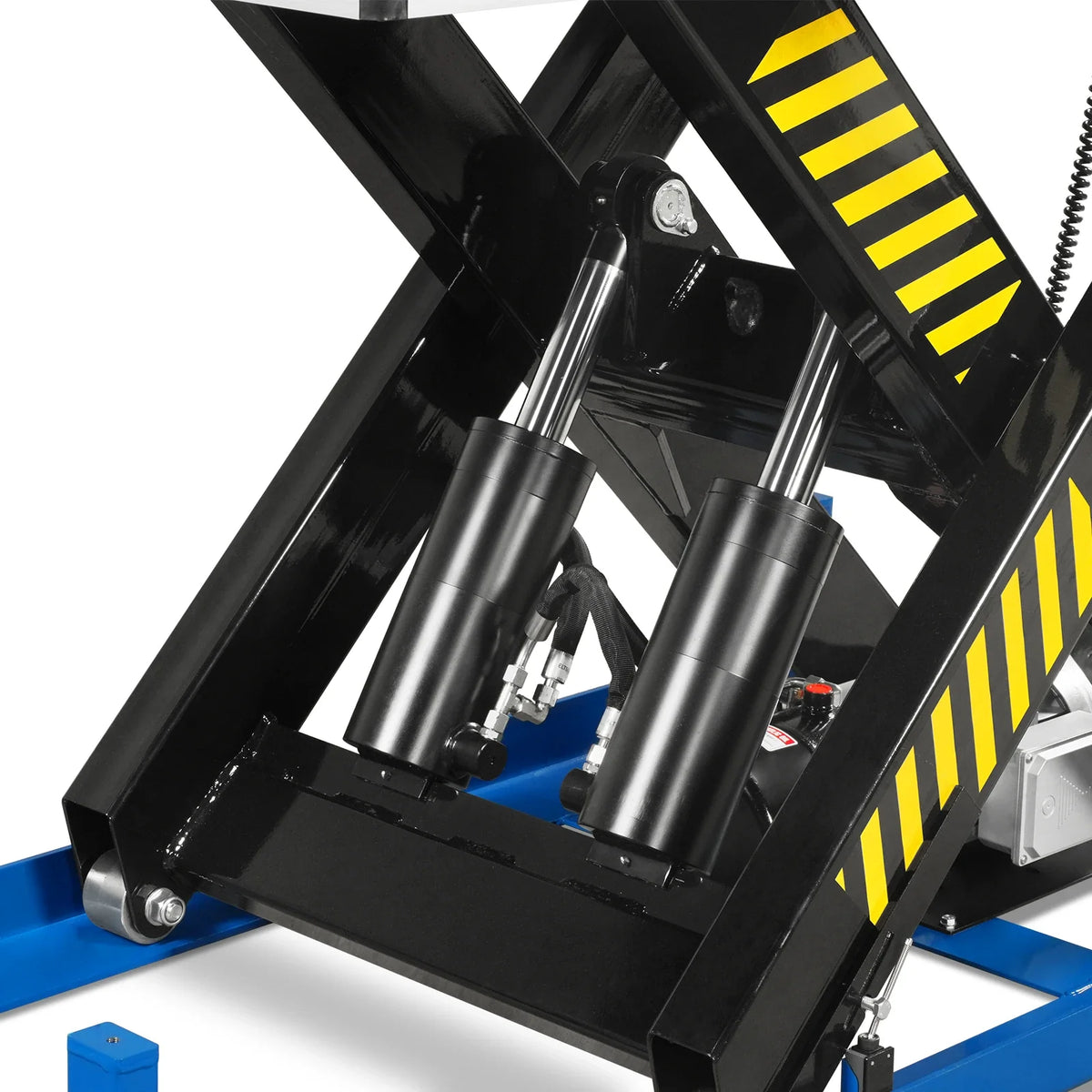 Wireless Remote Control Electric Hydraulic Lift Table, 8800lb Capacity, 66.9" x 47.2" Platform, 45.7" Lift Hei - view 21