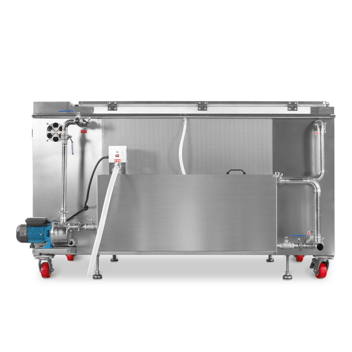 207 Gal / 785L Heavy Duty Industrial Ultrasonic Parts Washer, 28kHz 96 Transducers, Oil Skimmer, SS304 Tank, 2 - view 4