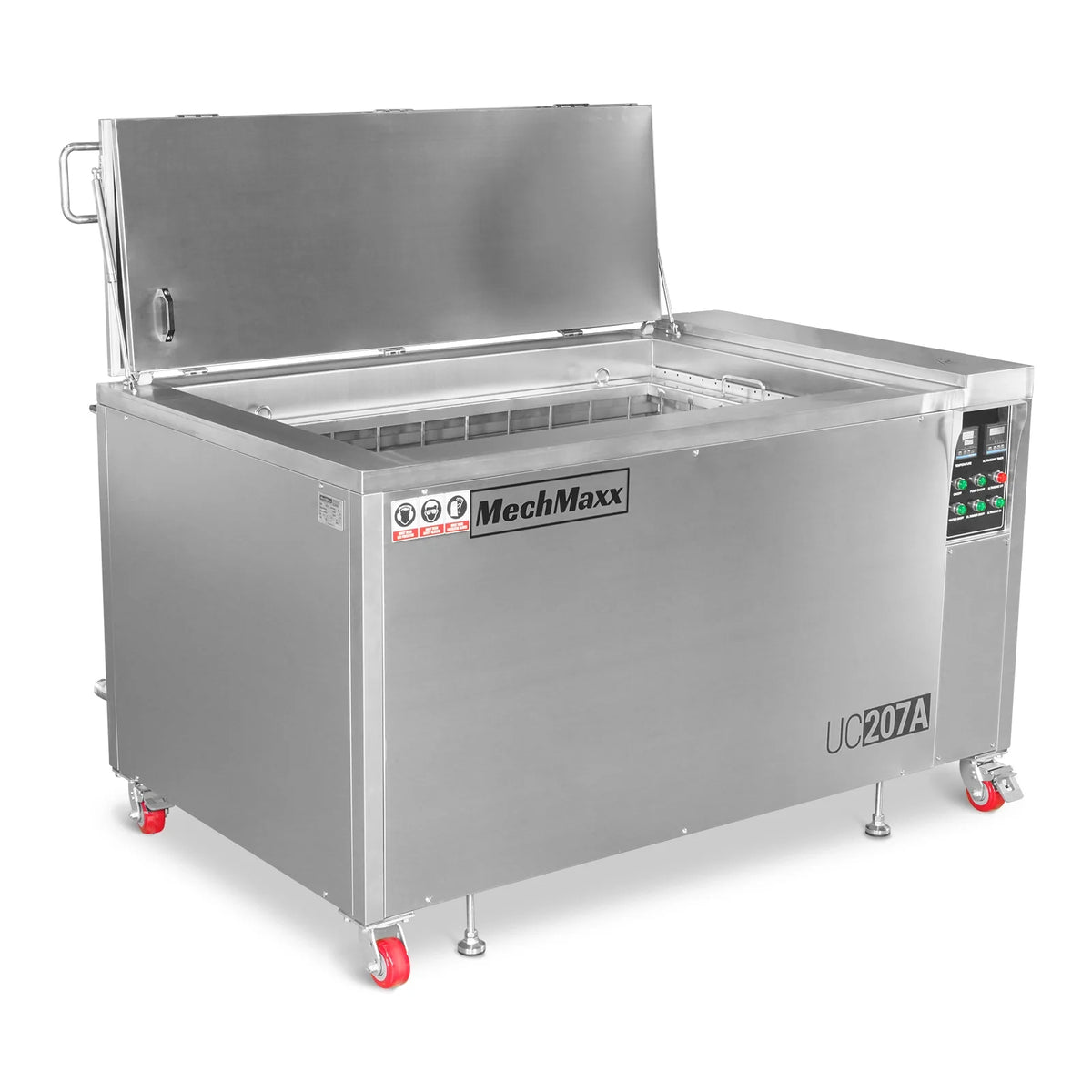 207 Gal / 785L Heavy Duty Industrial Ultrasonic Parts Washer, 28kHz 96 Transducers, Oil Skimmer, SS304 Tank, 2 - view 3