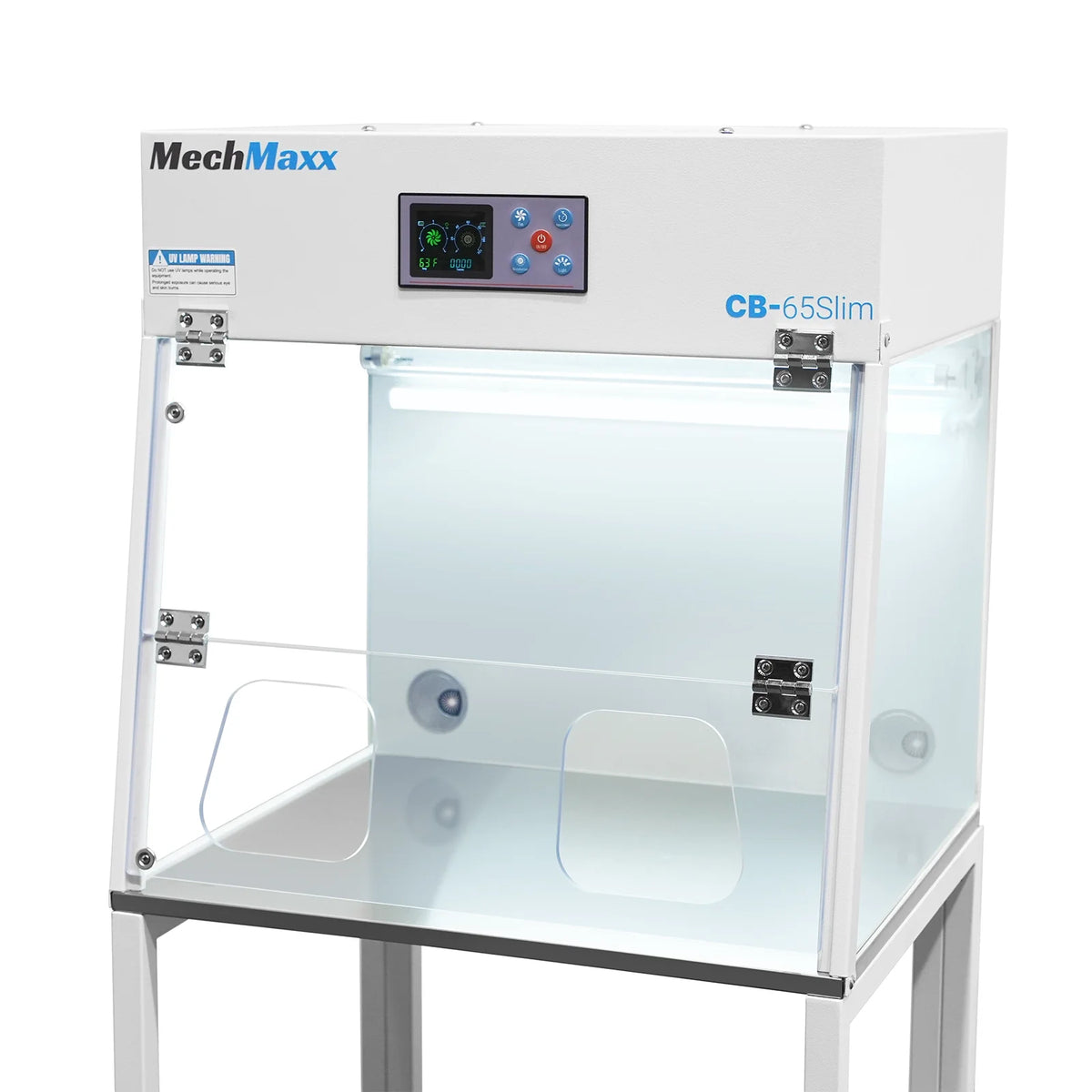 26" Wide CB-65Slim Desktop Vertical Laminar Flow Clean Bench with HEPA Filtration & UV Sterilization | ISO Cla - view 9