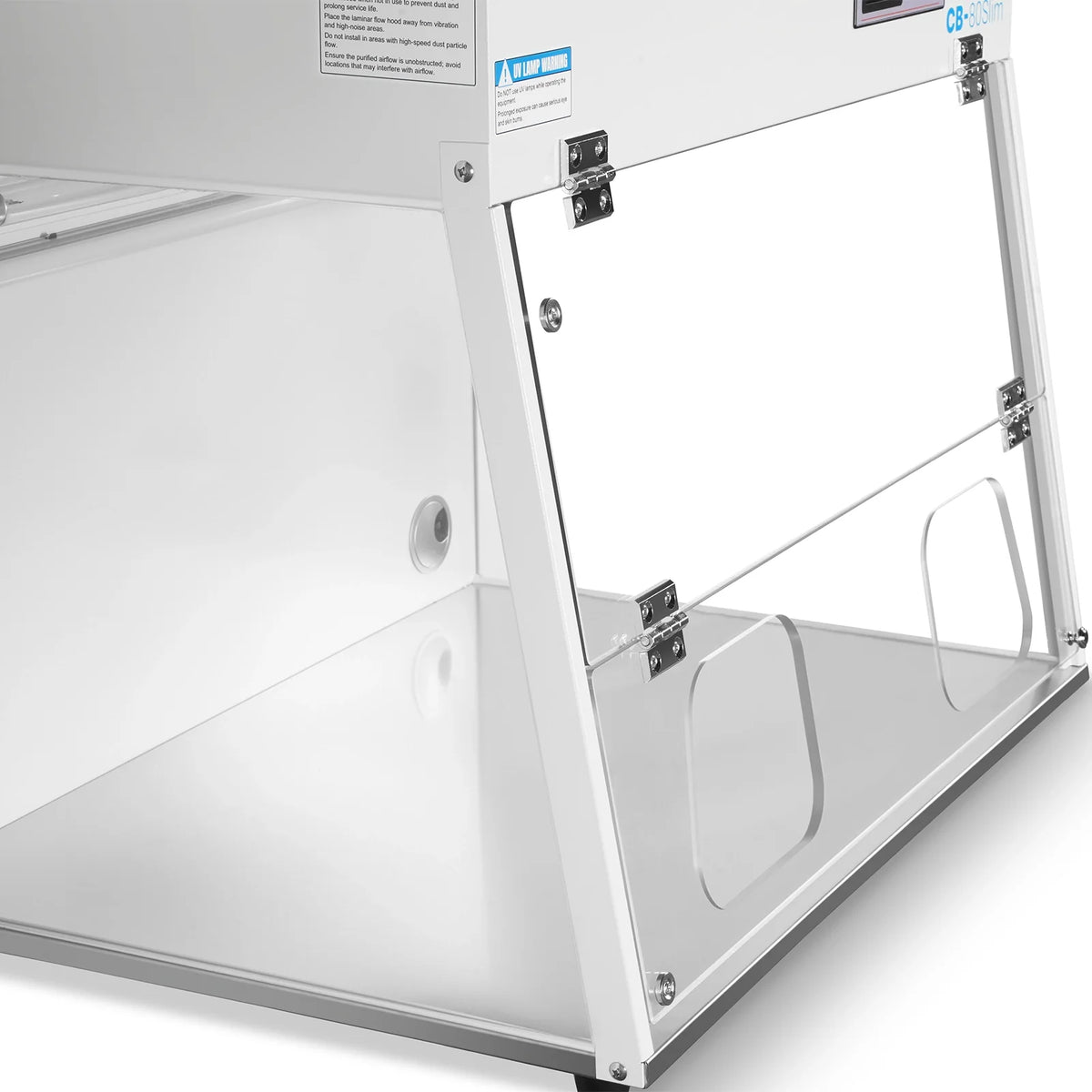 31.9" Wide CB-80Slim Desktop Vertical Laminar Flow Clean Bench with HEPA Filtration & UV Sterilization | ISO C - view 7