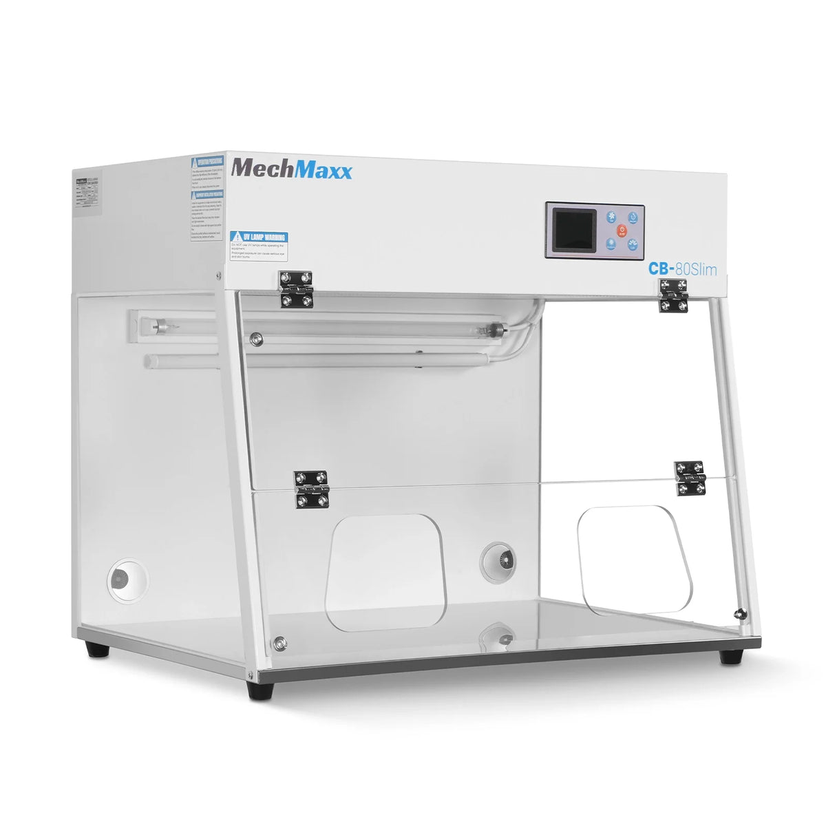 31.9" Wide CB-80Slim Desktop Vertical Laminar Flow Clean Bench with HEPA Filtration & UV Sterilization | ISO C - view 10