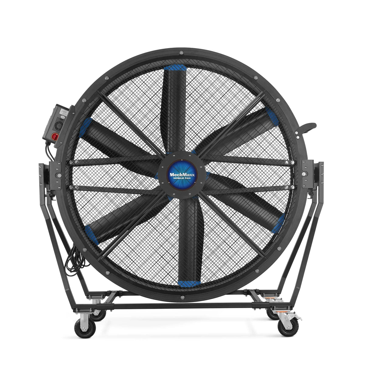 59 in Portable Industrial Fan with Variable High-Efficiency PMSM Motor, Tiltable Mobile High Volume Floor Fan, - view 5