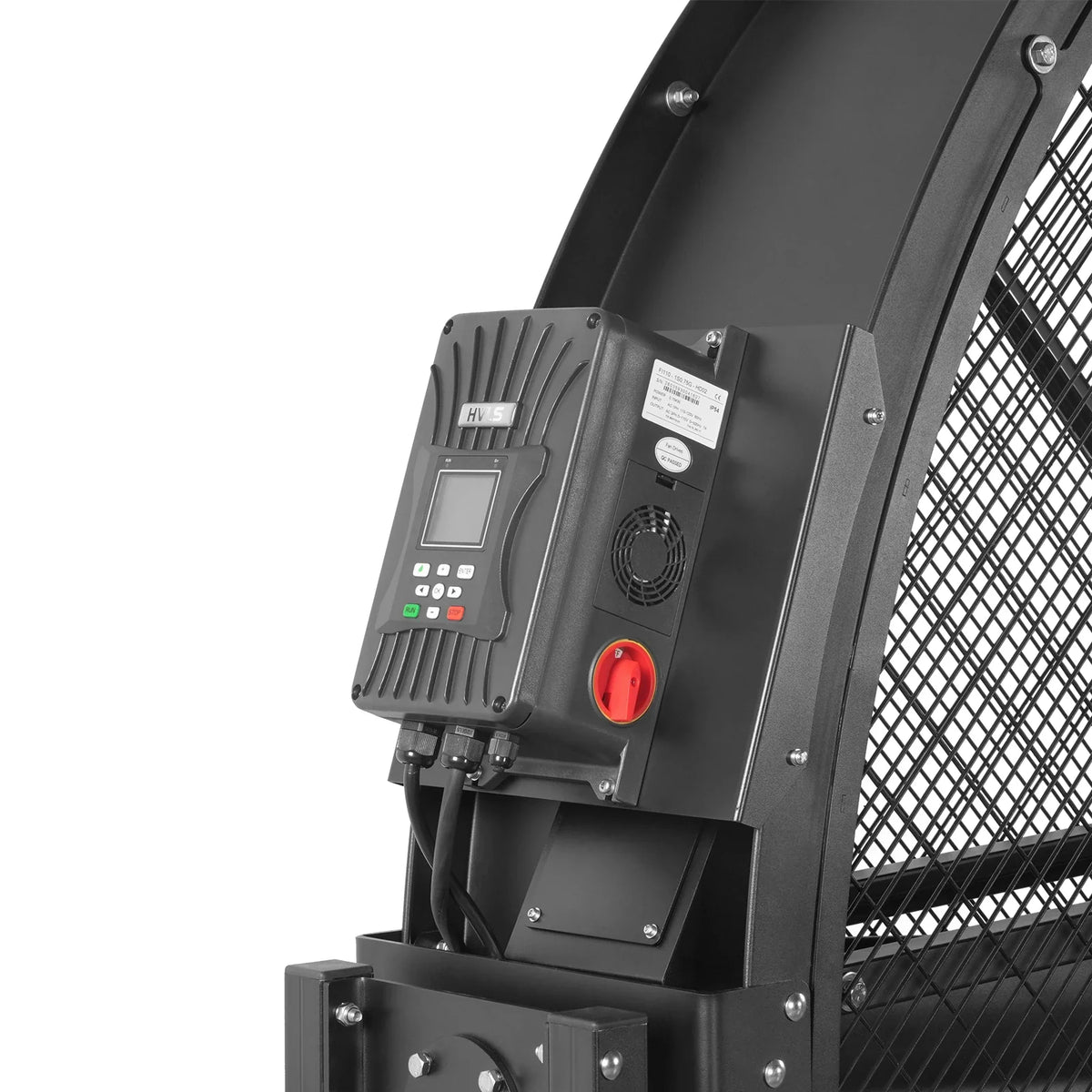 79 in Portable Industrial Fan with Variable High-Efficiency PMSM Motor, Tiltable Mobile High Volume Floor Fan, - view 12