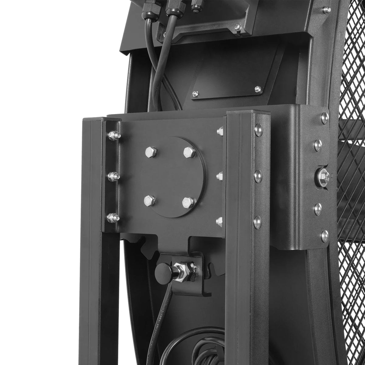 79 in Portable Industrial Fan with Variable High-Efficiency PMSM Motor, Tiltable Mobile High Volume Floor Fan, - view 13