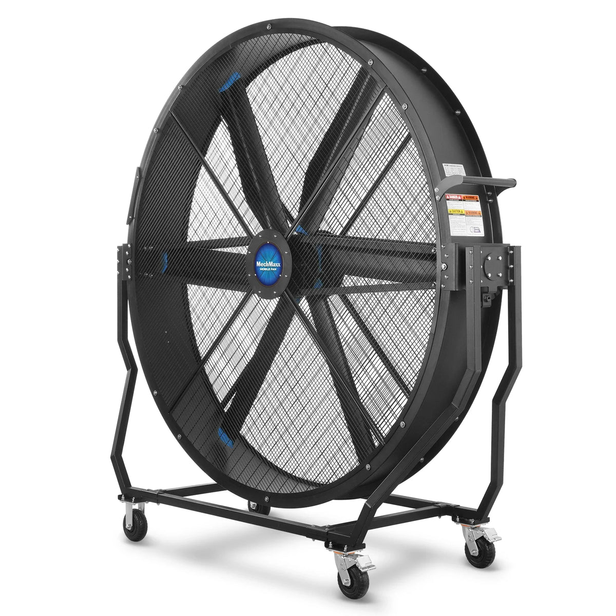 79 in Portable Industrial Fan with Variable High-Efficiency PMSM Motor, Tiltable Mobile High Volume Floor Fan, - view 15