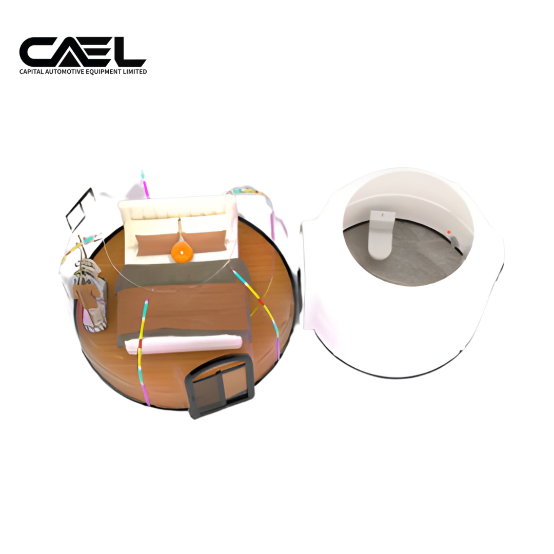 CAEL DDH-LX Double Dome House – Transparent Glamping Cabin, 16–24 m²