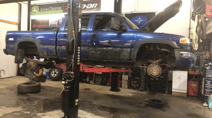 CAEL HP12N Two-Post Base Plate Lift – 12,000 lb