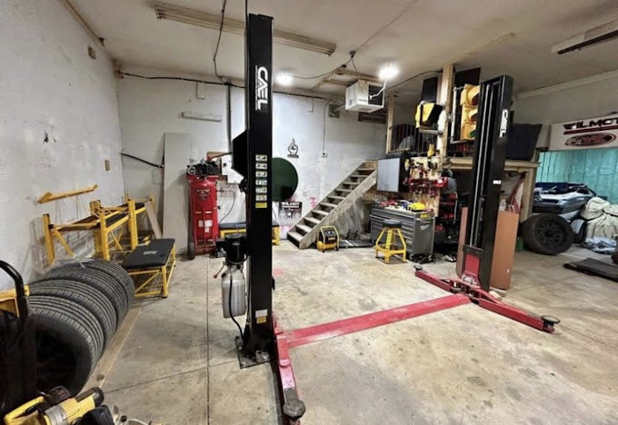 CAEL HP12N Two-Post Base Plate Lift – 12,000 lb