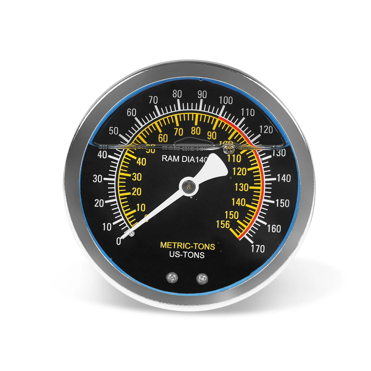 Pressure Gauge for 100T Shop Press (for SKU: 200065, 200066) - 1 Pack / 1 Pcs