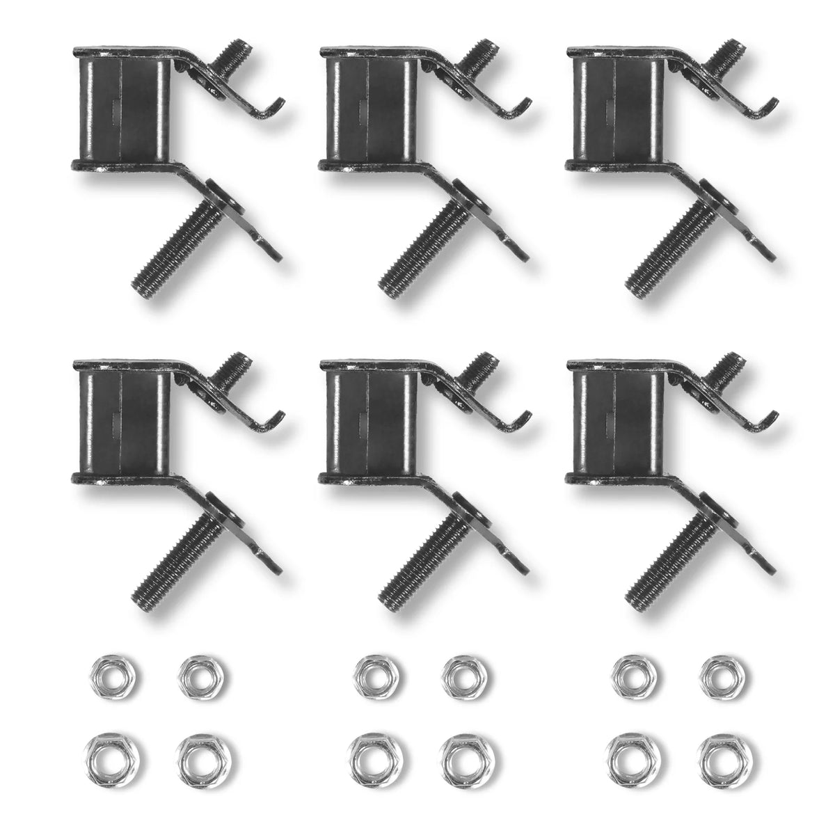 6 Pcs Rubber Mounting Clamps (for SKU: 204002, 204003, 204004, 204006, 204007, 204008, 204010, 204011, 204012) - view 4