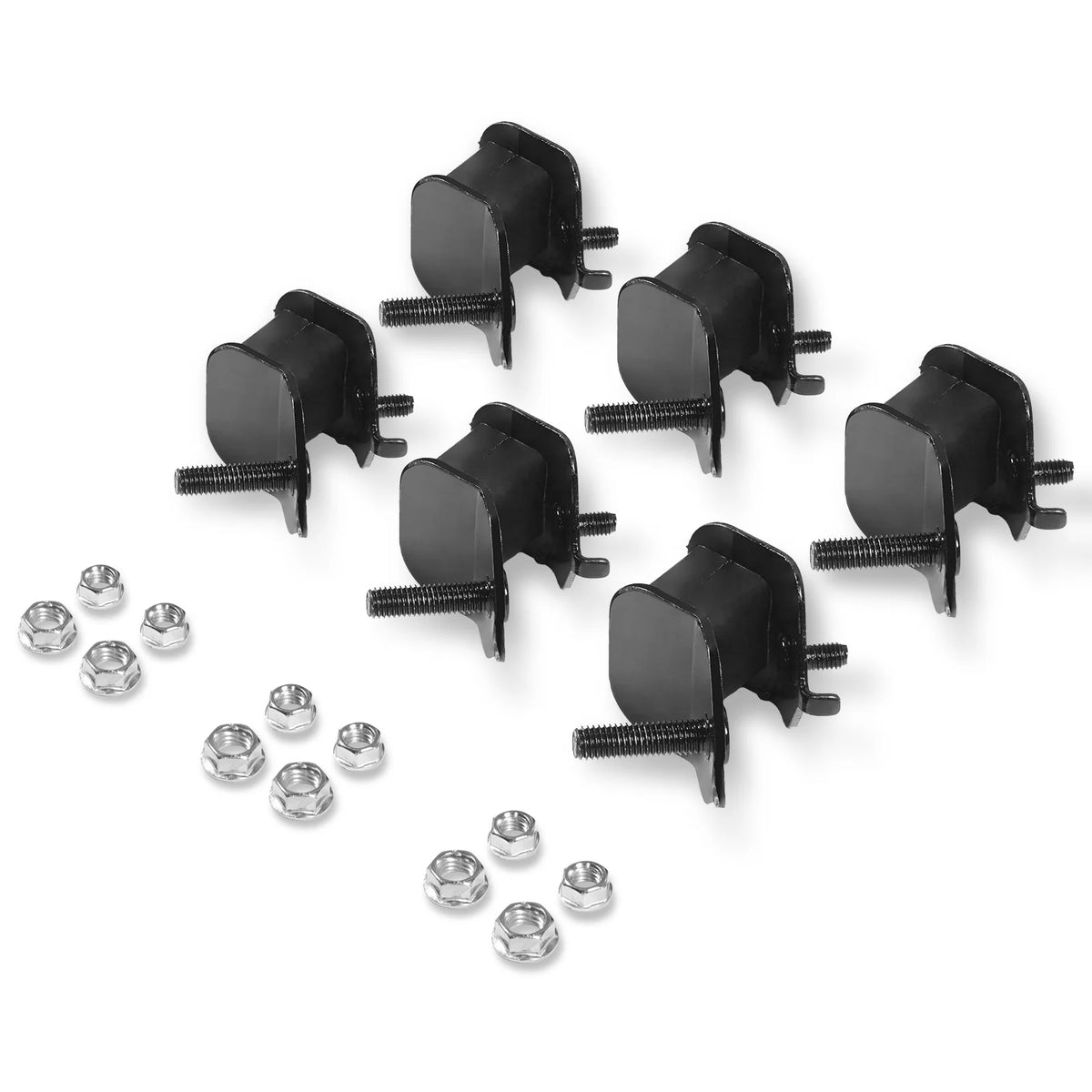 6 Pcs Rubber Mounting Clamps (for SKU: 204002, 204003, 204004, 204006, 204007, 204008, 204010, 204011, 204012)