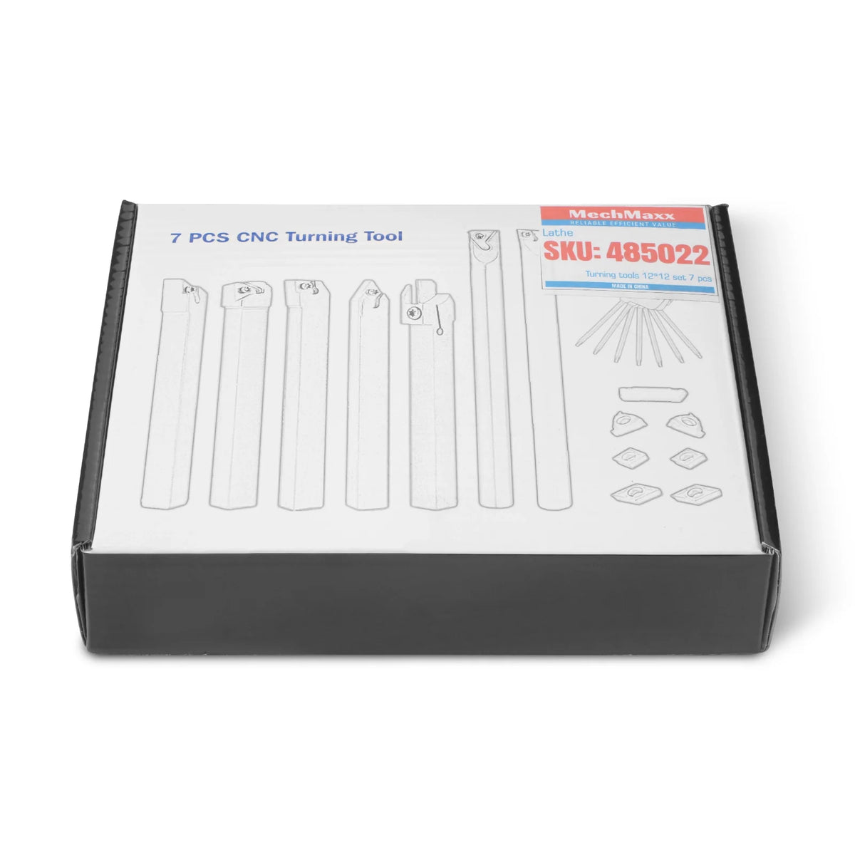 Turning Tools 12x12 Set, 7 Pcs (SKU 500005-500008, 500014, 500015) - view 5