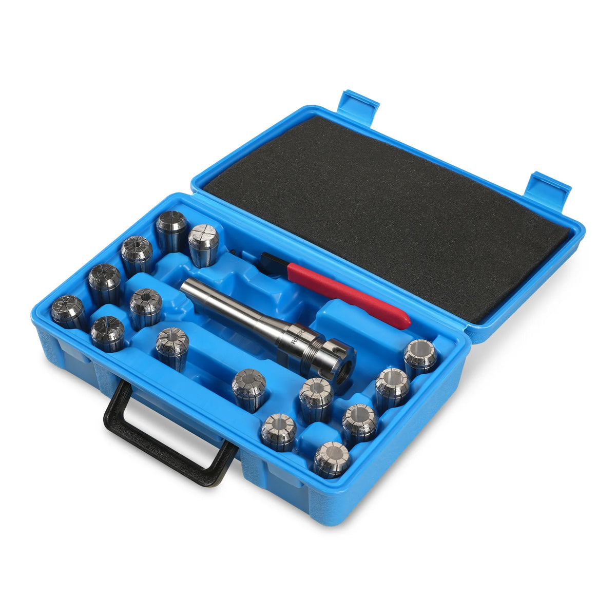 Set of 15 Pcs Collets 1/16"-5/8" with ER25 R8 Holder (Inch Type) (SKU 500200, 500201, 500202, 500203, 500204, - view 3