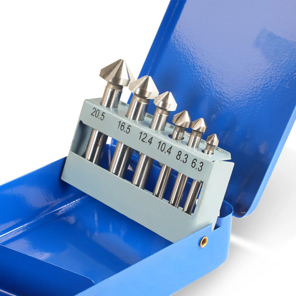 HSS Countersinks Set of 6 Pcs, 6,3 - 20,5 mm, 90° (SKU 500200, 500201, 500202, 500203, 500204, 500205) - view 3