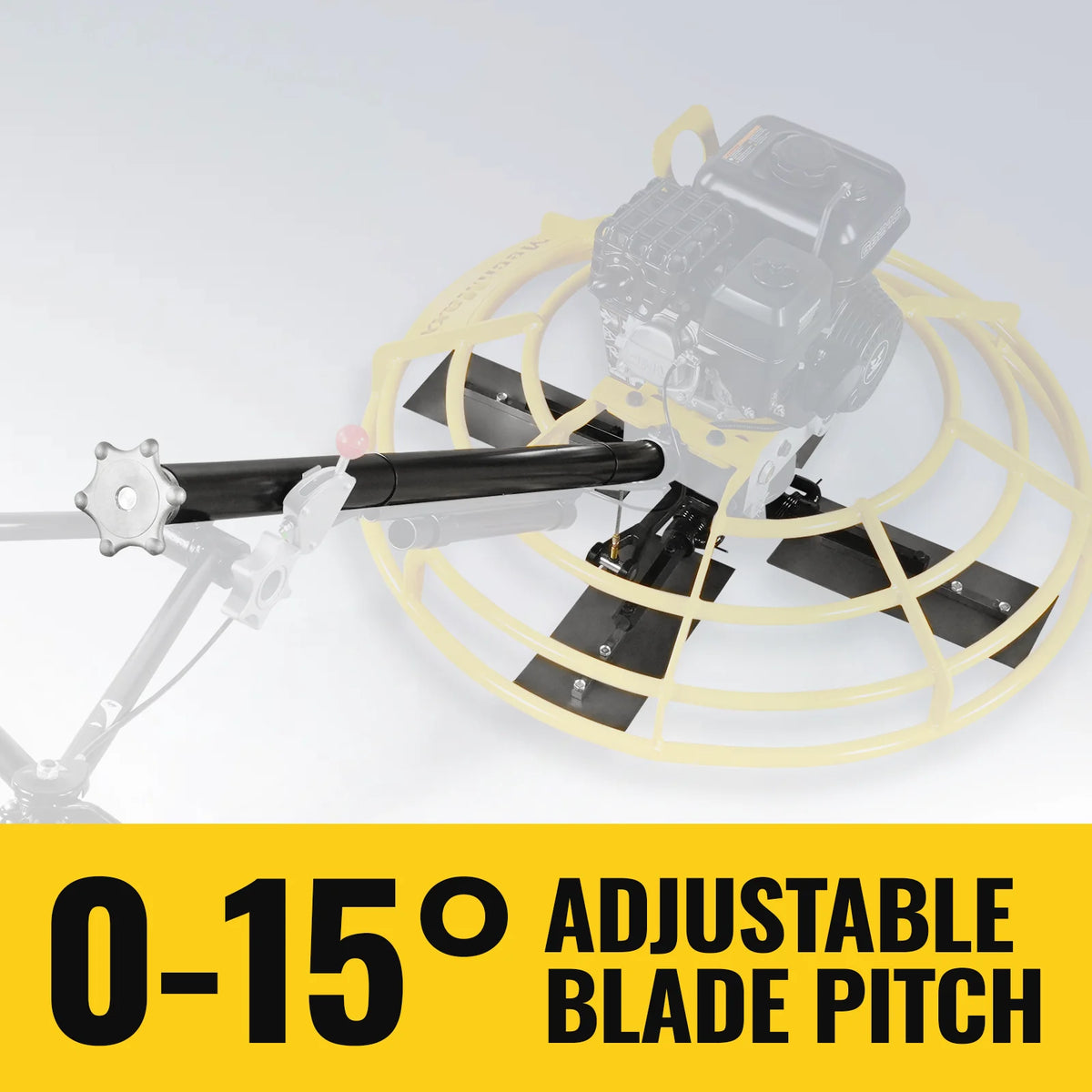 5.8 HP 36 in Walk-Behind Concrete Power Trowel with Blades and Float Pan, PT36Z - view 4