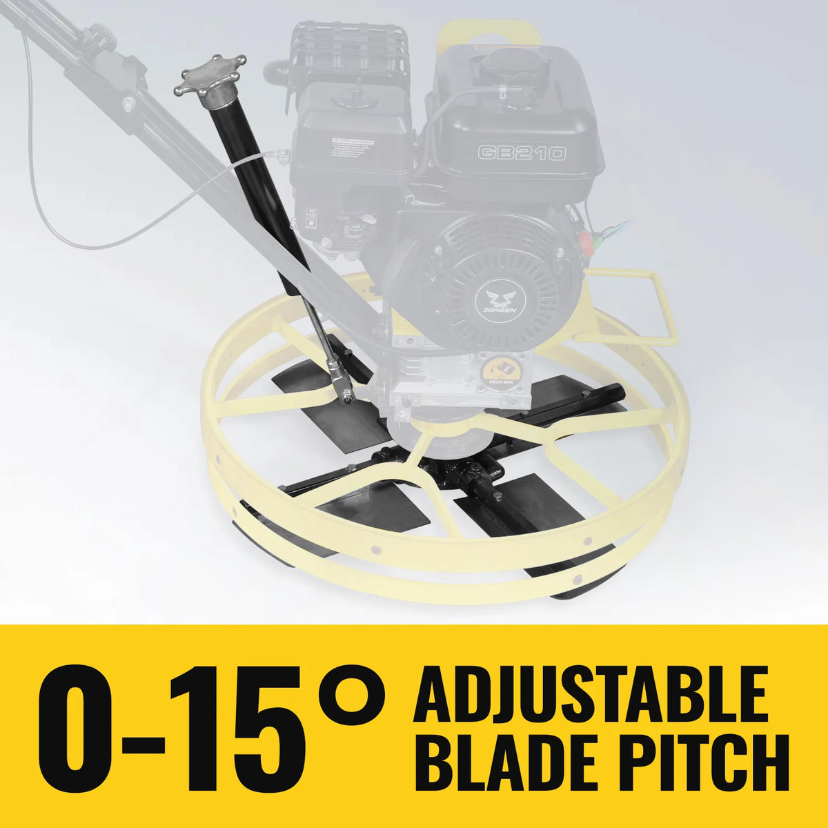 5.8 HP 23 in Walk-Behind Concrete Power Trowel with Blades and Float Pan, PT22Z - view 5