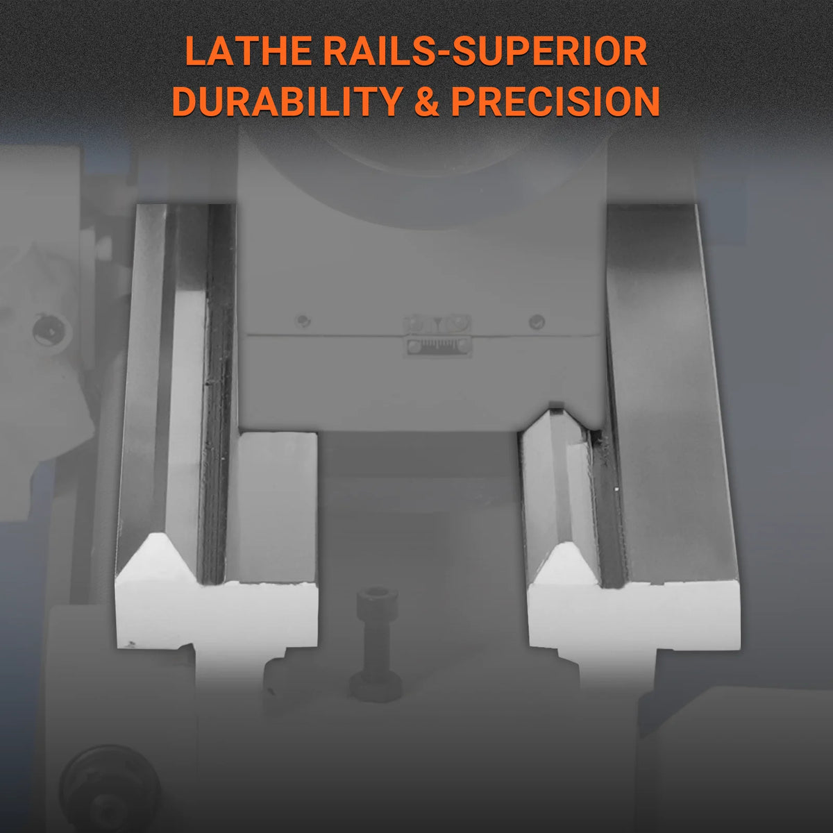 1.5 in Spindle Bore Metal Lathe, 8 x 16 in, 0-2500 RPM Variable Speed, Small Lathe without Stand, 0831V (3.0) - view 11