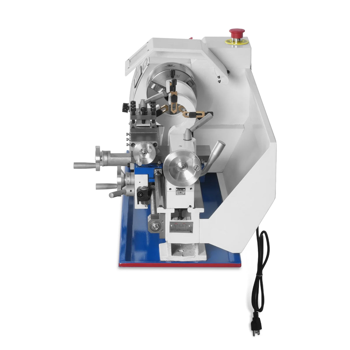 8 x 16 in Mini Metal Lathe, 1.5 in Spindle Bore, 1.5 HP Brushless Motor, 0-2500 RPM Variable Speed, Benchtop - view 14