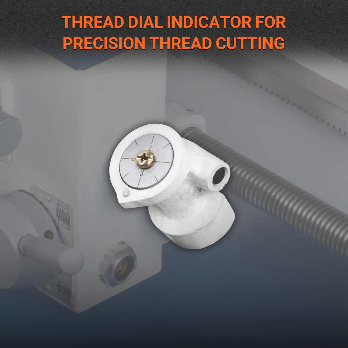 10 x 30 in Metal Lathe, 1.5 in Spindle Bore, Brushless Motor, 0-2000 RPM Variable Speed, Benchtop - view 9