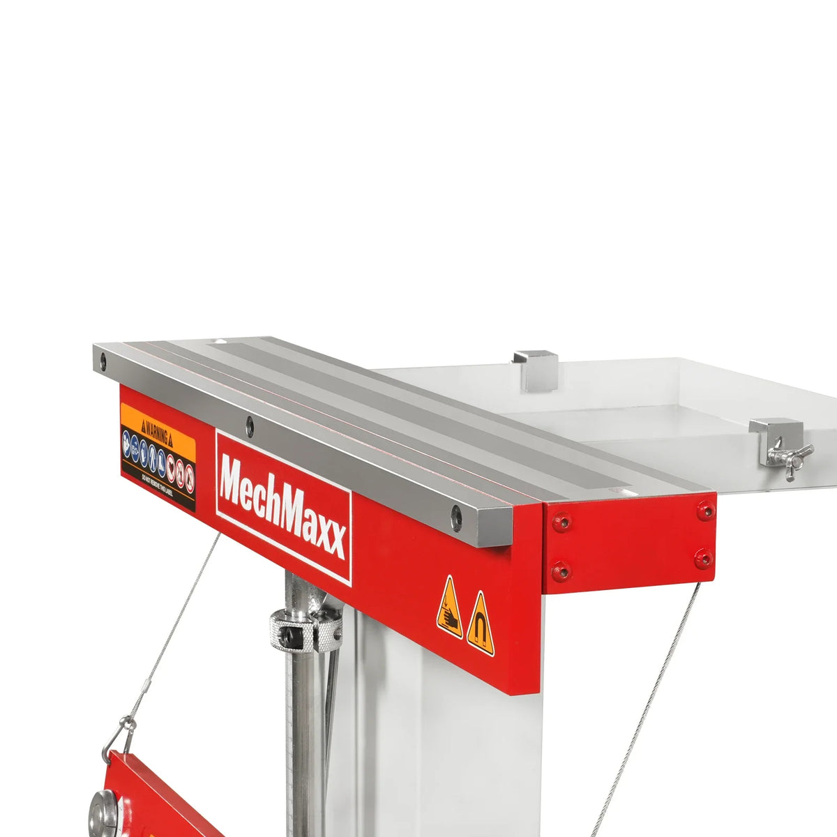 24 in Industrial Magnetic Pan and Box Heavy-Duty Sheet Metal Brake, 20 Gauge Capacity, MSMB650E-R - view 22