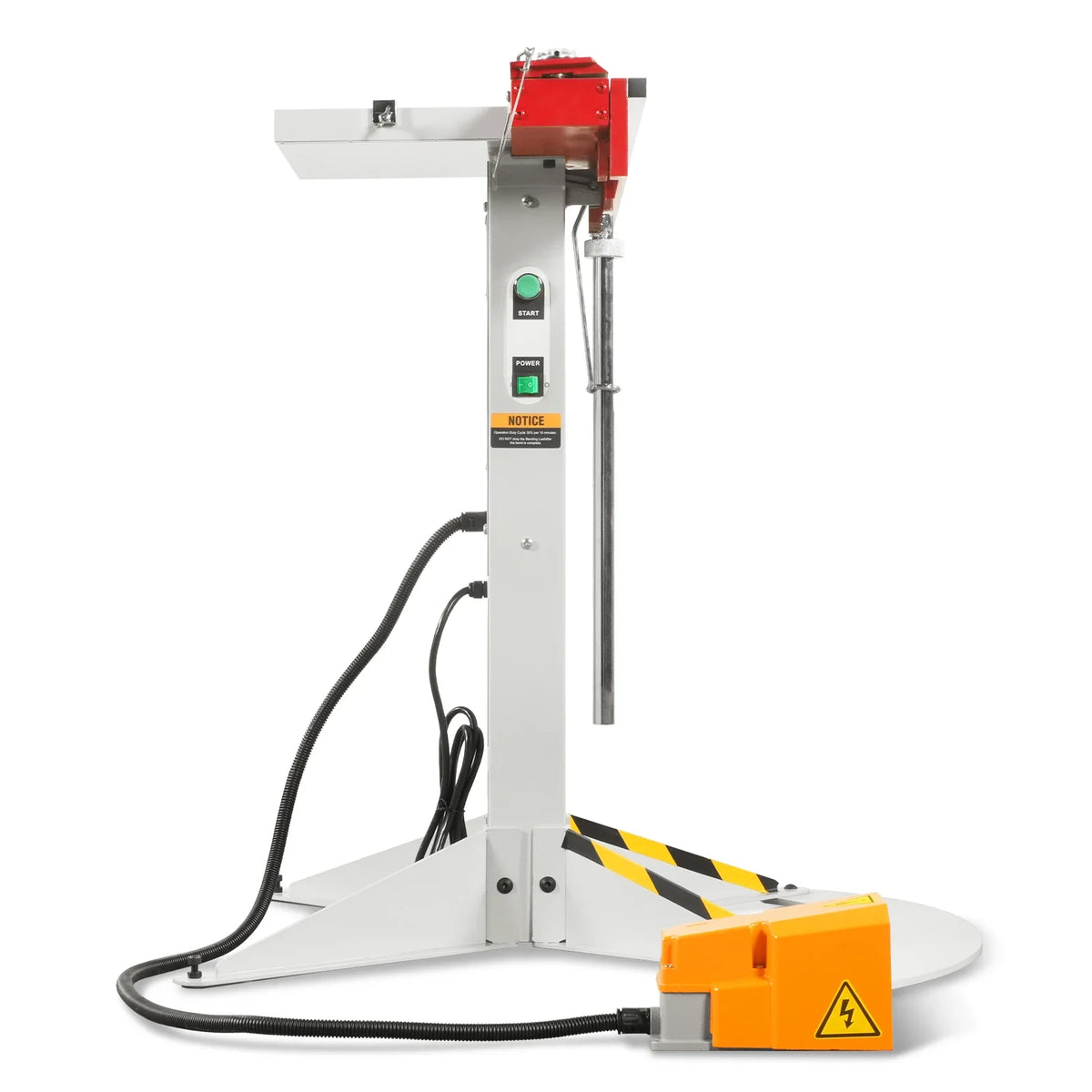 24 in Industrial Magnetic Pan and Box Heavy-Duty Sheet Metal Brake, 20 Gauge Capacity, MSMB650E-R - view 12