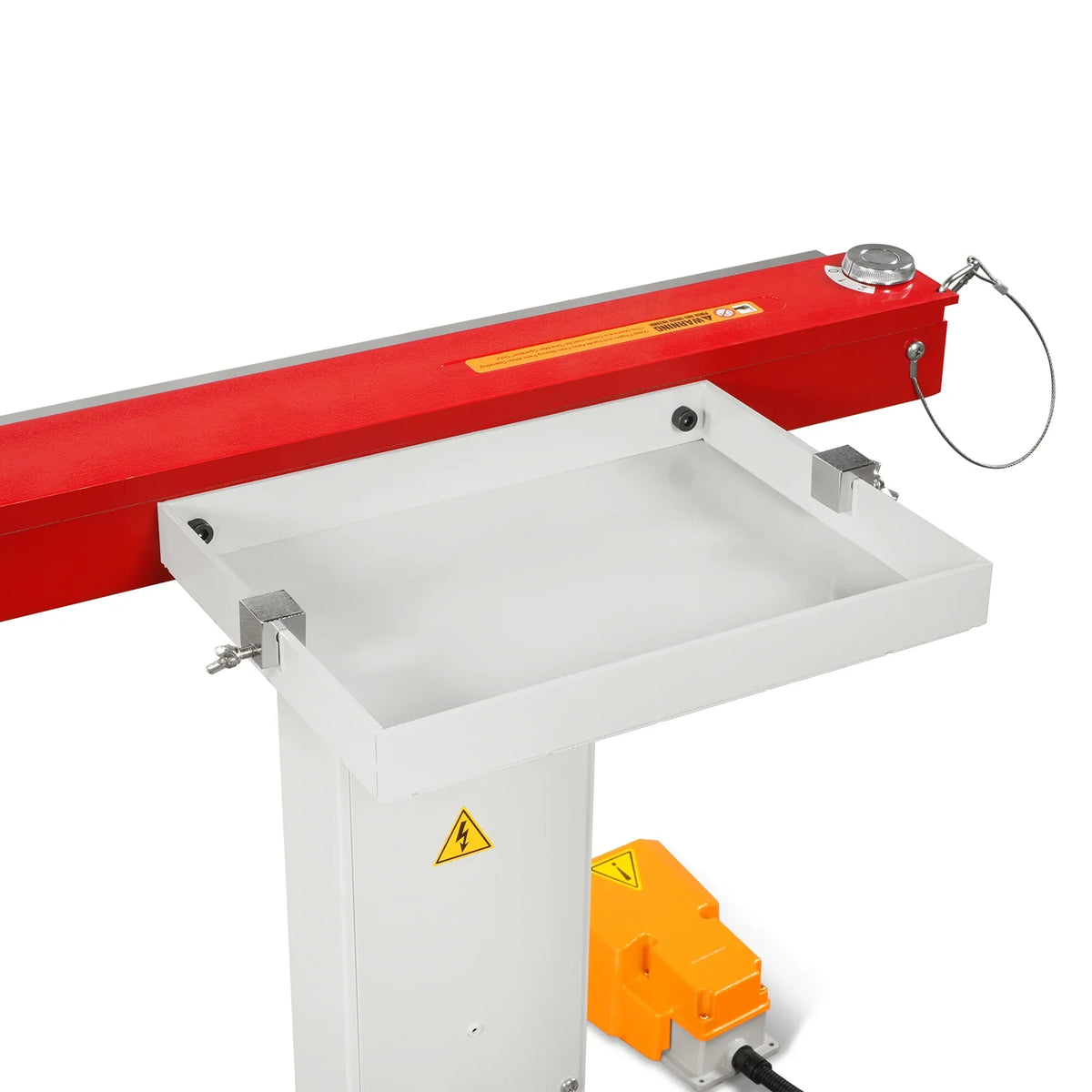 24 in Industrial Magnetic Pan and Box Heavy-Duty Sheet Metal Brake, 20 Gauge Capacity, MSMB650E-R - view 19